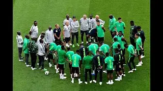 Desperate Super Eagles coach Eric Chelle Reads Riot Act to Players Ahead of Rwanda Showdown