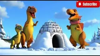 Snowy Dino Fun &ndash; A Magical Winter Song for Kids | Nursery Rhymes
