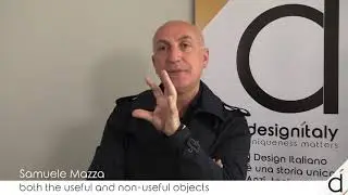 Design Italy presents Samuele Mazza (EN)