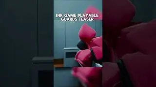Ink Gams PLAYABLE GUARDS Update Trailer #roblox #leak #squidgames #animation