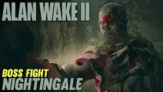 Saga vs. Nightingale - Boss Fight - Alan Wake 2 [4K 60FPS]