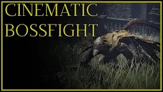 Bloodhound Knight Darriwil | Cinematic Bossfight (No HUD) | Elden Ring