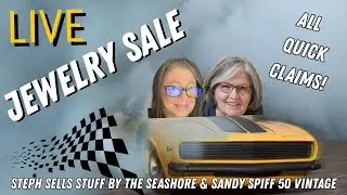 Timely TUESDAY Vintage JEWELRY Live SALE with SPIFFY! All quick claims! Treasures galore FUN & FAST!