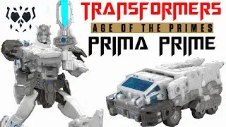 Transformers Age Of The Primes Voyager Class Prima Prime Review! #2025