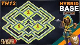 New BEST TH12 HYBRID/TROPHY Base 2021!! | Town Hall 12 (TH12) Hybrid Base Design - Clash of Clans