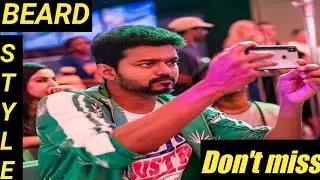 Master | Thalapathy vijay | Beardstyle | howto