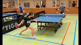 Zhiqing Bella Chen vs Jack Wong - U1400, TTACT Opens (2025/08/31)