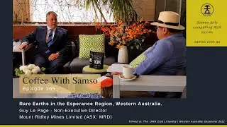Rare Earths in the Esperance Region, Western Australia - Mount Ridley Mines Limited (ASX: MRD)