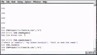 Python Programming Tutorial   42   Reading and Writing