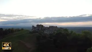 Relaxing Music whilst looking at the sunset over Beeston castle 4K