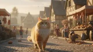 When Two Cats Travel Together | AI Cinematic Short Film 🐱🎬 | AniFun