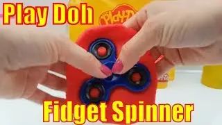 DIY Play Doh Fidget Spinners | Make Play-Doh Fidget Spinner Toys for Kids Nursery Rhymes