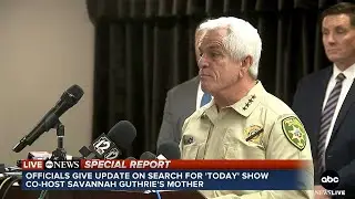 LIVE: Police give update on search for Nancy Guthrie