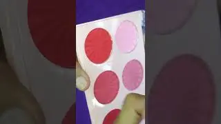 Baked blusher palette with 6 colours || #makeup || for link comment know ||.     🌈 TAMANNA 🌟