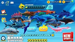 Hungry Shark Evolution - All Sharks Unlocked 2020 - New Skins Unlocked