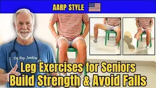 Seniors 60+ Leg Workout to Improve Mobility, Balance & Prevent Falls at Home