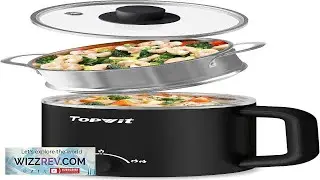 Электрический хот-пот Topwit с пароваркой, 1,6 л, для приготовления рамена