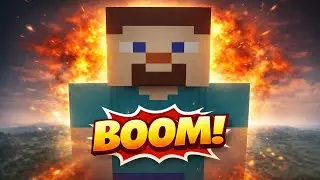 I Used Lava and Water to Build Steve… Then Blew My Mind