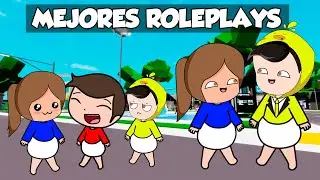 TOP 5 MEJORES ROLEPLAYS de MELINITA y PATITO BEBÉ en ROBLOX!