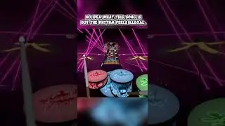 No One Knows This Song But the Rhythm Is So Clean #drumming #drumcover #vr #rhythmgame #smashdrums