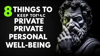 8 Things Men Should Keep Private for Inner Strength | Stoicism