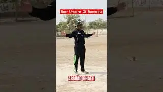 Arshad Bhatti Best Umpire Of Burewala | YB Sports #cricket #sports #ybsports #umpirescall