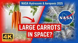 Growing Large Carrots in Space NASA's Modern Hydroponic & Aeroponic Techniques for Root Crops 2025