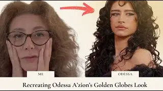 Odessa A'Zion's Red Carpet Glow Recreated