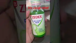 dry cough syrup best syrup zedex #drreddy #zedex #medicine #cough #drycough