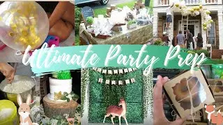 FOREST FRIENDS THEMED BABY SHOWER 2020  |  ULTIMATE PARTY PREP  | PARTY DURING A PANDEMIC