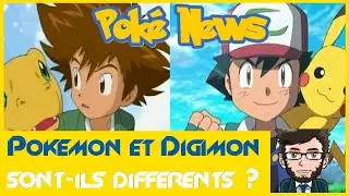 POKE NEWS - DIGIMON SURVIVE RAPELLE POURQUOI POKEMON N'EST PAS PARFAIT ! QUE FONT-ILS DE DIFFERENT ?