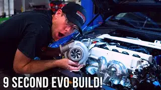 Преображение Evo 8 Ставроса | Установка турбонаддува и сантехнические работы