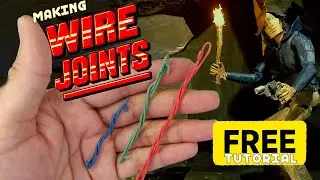 Step 3: Making Wire Joints for 1:6 Scale Action Figures | RecycloFigz DIY Guide