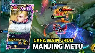 BEGINI CARA KELUAR MASUK MAIN CHOU MUSUH AUTO PUSING | CHOU FULL TANK - CHOU MLBB