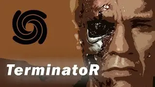 TERMINATOR.  WOW effect  - Optical illusion.