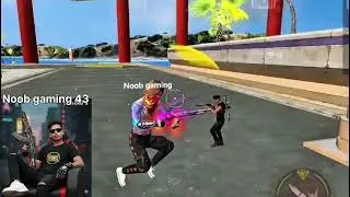 #Noob gaming 43 📲😂#freefire #hindi mood #viral #video 