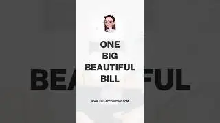 #onebigbeautifulbill 💵💰What It Means for You, Your Business, and the Tax Code #OBBB