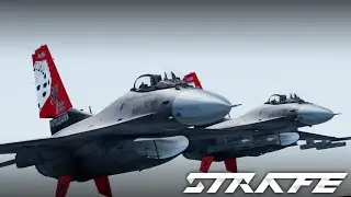 F-16C Night Mission &ndash; Tactical Flying in STRAFE