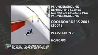 Cool Boarders 2001 | PS2 | 2001 | PS Underground Behind The Scenes | HQ/60FPS