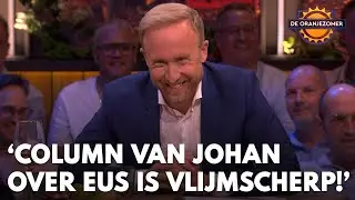Raymond Mens: 'Column van Johan Derksen over Eus is &eacute;cht vlijmscherp!'