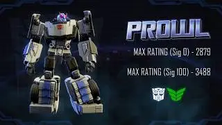 Bot Showcase - Prowl | Transformers: Forged to Fight