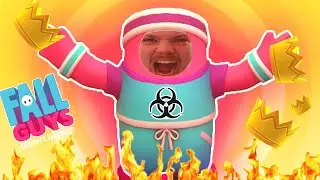 The Most TOXIC Fall Guys Player! (Fall Guys)