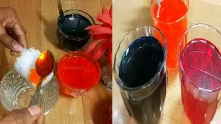 कुछ ही मिनटों में बर्फ का गोला बनाने के लिए शुगर सिरप तैयार करने की विधि /Baraf Ka Gola syrup recipe