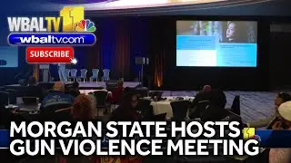 Morgan State hosts symposium on gun violence