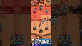2.6 hog cycle vs mega knight 🗿 #clashroyale