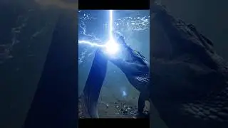 crocodile vs electric fish in 4k #viral #trend #snake #animals #birds #crocodile #electricfish