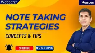 PTE Academic | Note Taking Strategies | Tips and Concept | www.webberz.in