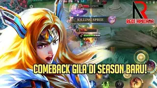COMEBACK GILA DI SEASON BARU! | FREYA BEST BUILD 2025 EXP #FREYA #R5 PASKAL #MLBBID