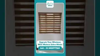 Elegant Zebra Blinds for Modern Homes | Light Control, Privacy & Style #zebrablinds #trending