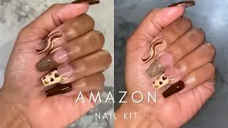 Trying MODELONES nail kit | DIY nails